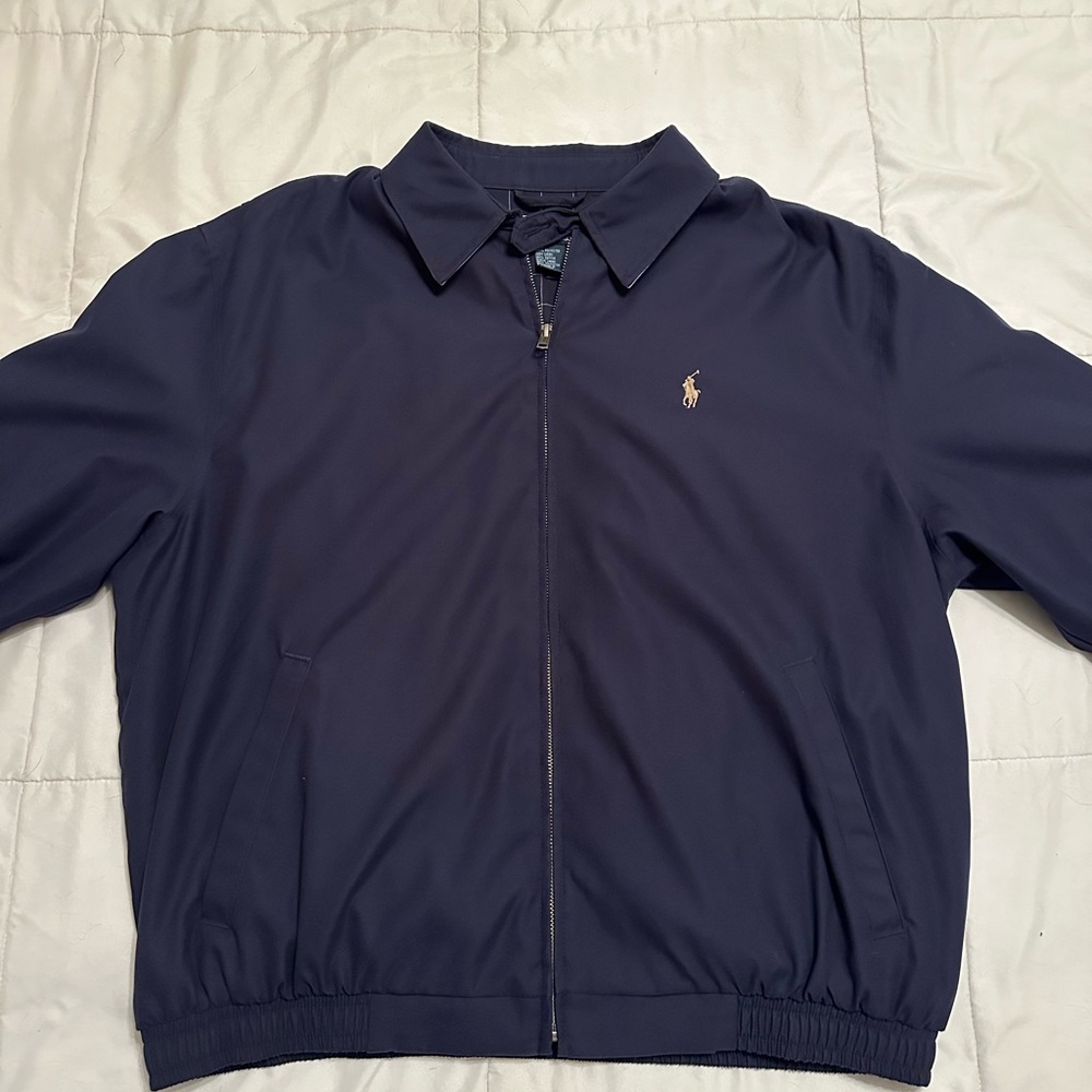 Polo by Ralph Lauren Blue Windbreaker Jacket
